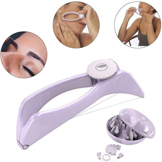 Slique Face & Body Hair Threading System | Removal Epilator System Kit