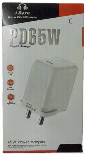 PD65W USB FAST CHARGING power adapter