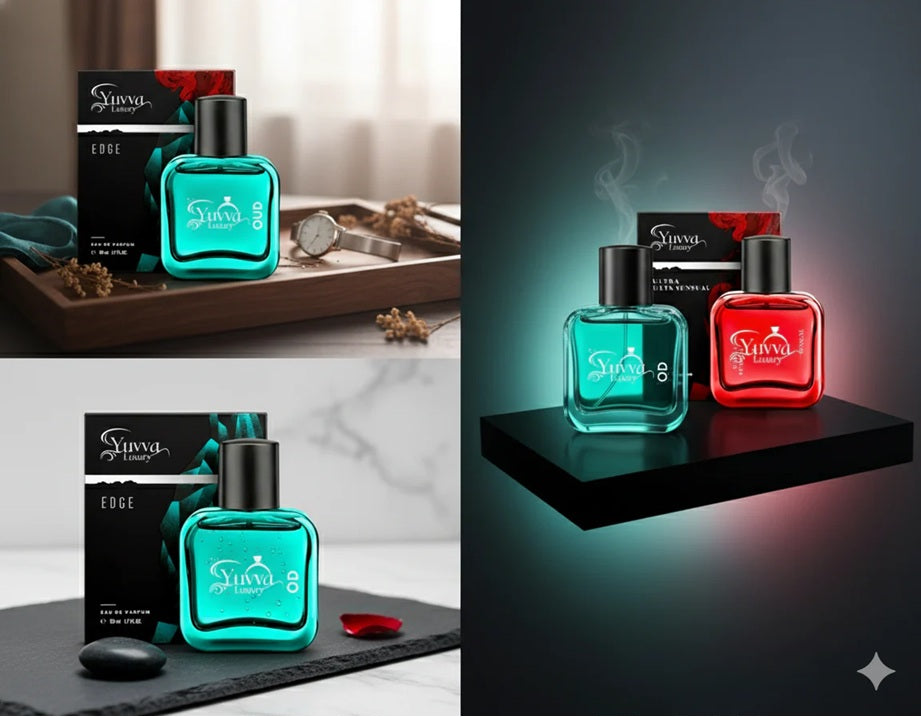 Yuvva Luxury EDGE Men's EDP - Long-Lasting Fresh Aqua Scent