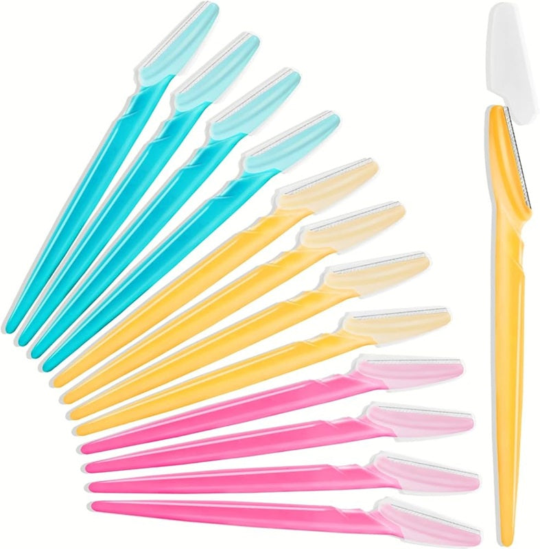 Pack of 3pcs, 4 packet Eyebrow Shapers Razors Shavers Shaving Grooming Trimmers