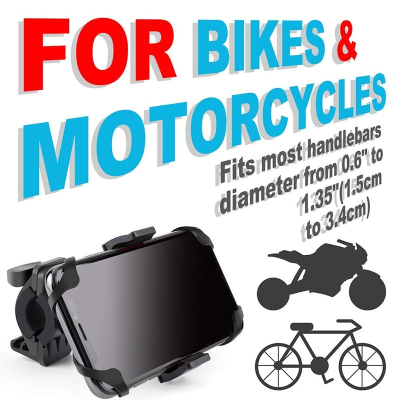 Buy Genuine CH-01 Bicycle Phone Mount Bike Handlebar Phone Holder Bike Mobile Holder (Multicolor)