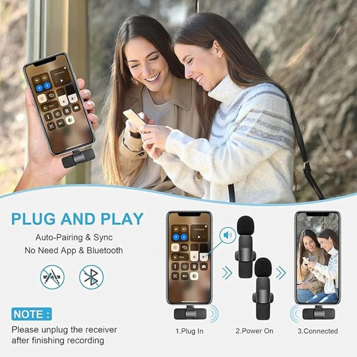 K-9 WIRELESS DOUBLE MICROPHONE