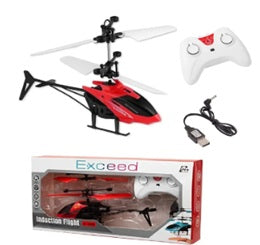 Remote Control Plastic Helicopter Toy for Kids | Gravity Sensor Battery Chargable Toy Helicopter