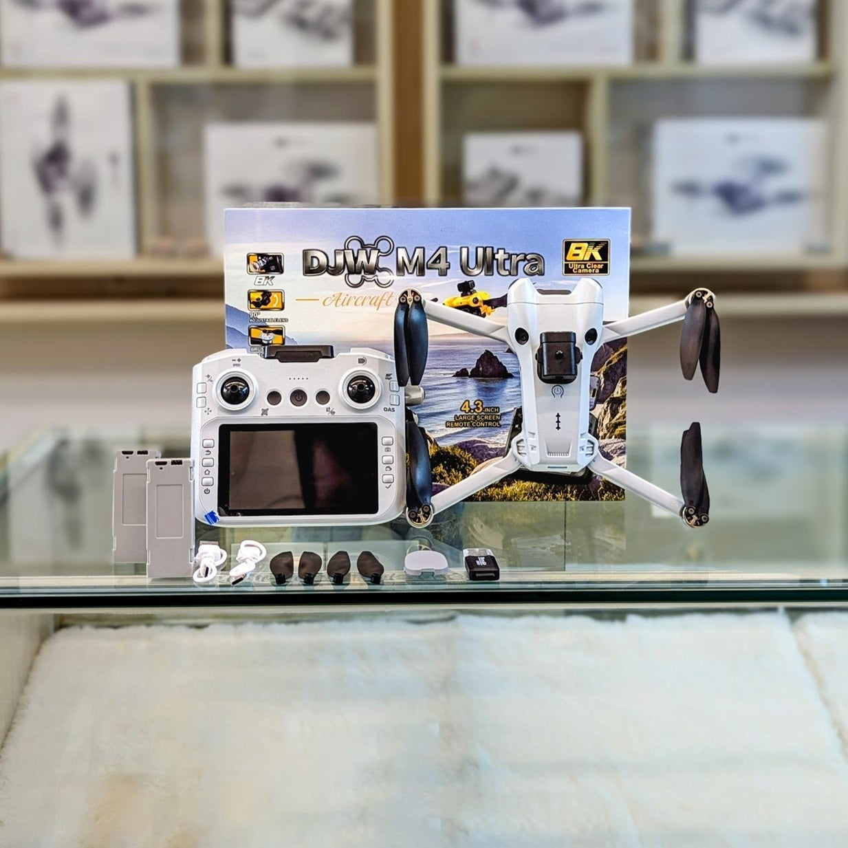 Experience Amazing Aerial Photography With DJW M4 Ultra Drone