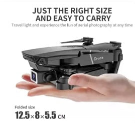 E88 Foldable Drone: Portable Aerial Photography Solution