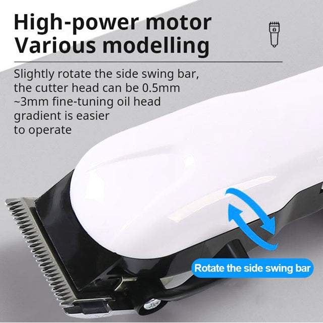 Heavy Duty Corded Hair Clipper || New Professional Hair Clipper With Length Adjustment Powerful Wired Electric Trimmer || Wired Hair Trimmer For Men
