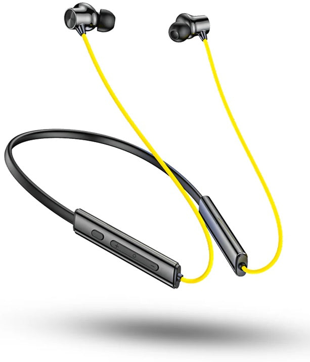 iborn wireless neckband | 30 hours music playtime dynamic bass with vibration
