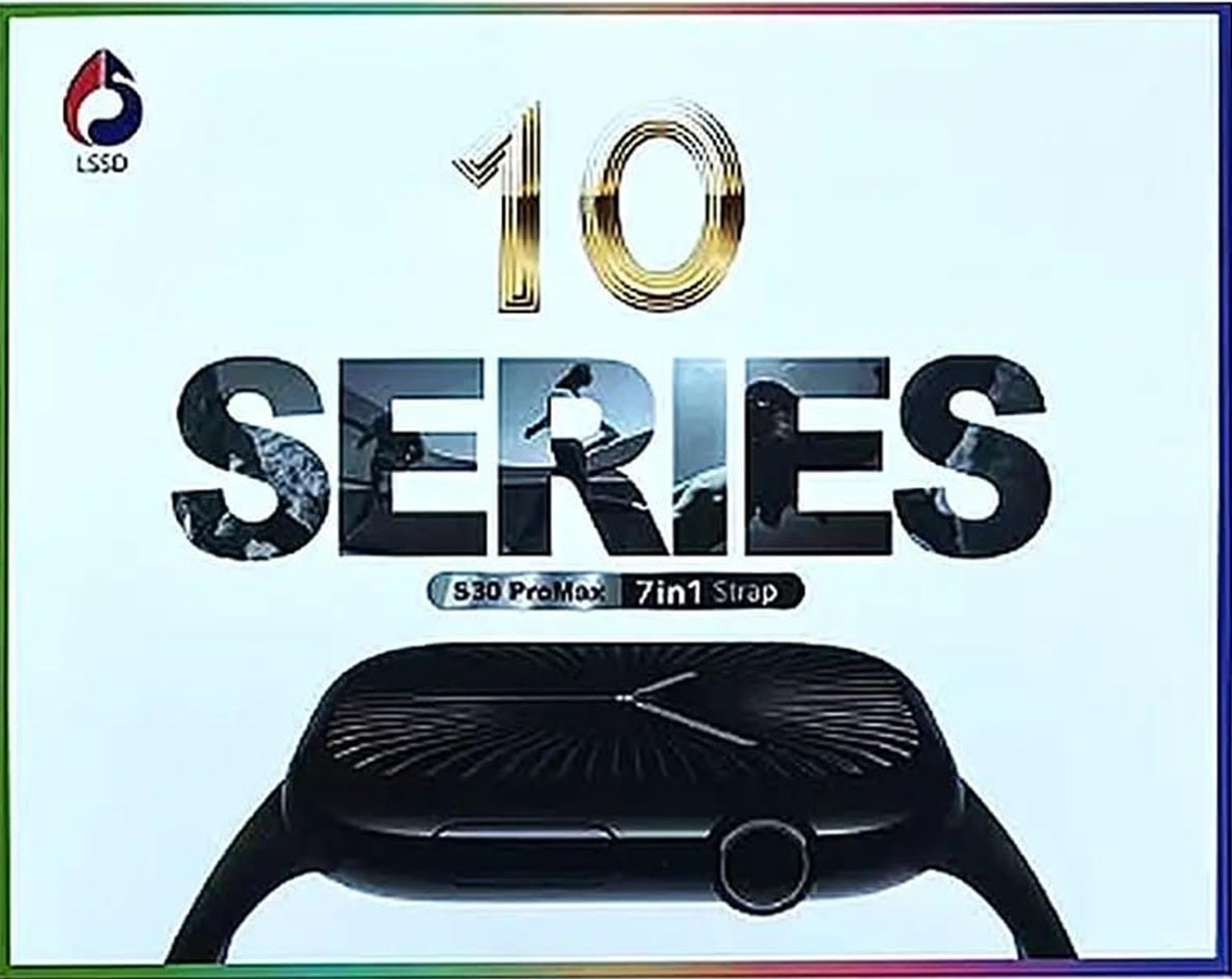 S30 Pro Max Series 10 Smartwatch | 7-in-1 Combo