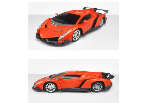 R/C Remote Control Super Sports Car with Doors Opening RC Racing Stunt Model Car Toys with Headlights for Boys