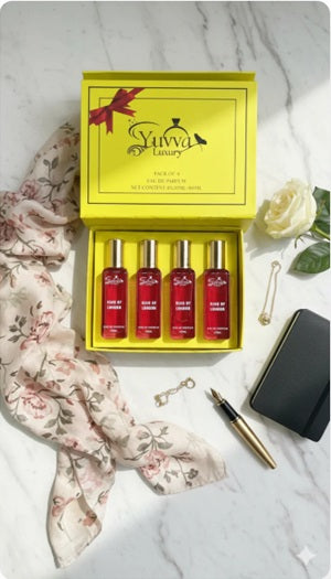 Yuvva Luxury Long Lasting UNISEX Perfume Gift Set ( KING OF LONDON )