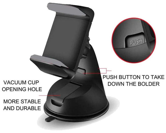 Silicone Sucker Mobile Holder multisurface universal carmount