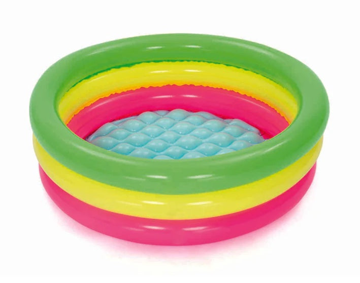Bestway Pool Bath Tub Summer Set Inflatable Swimming Pool  (Multicolor)