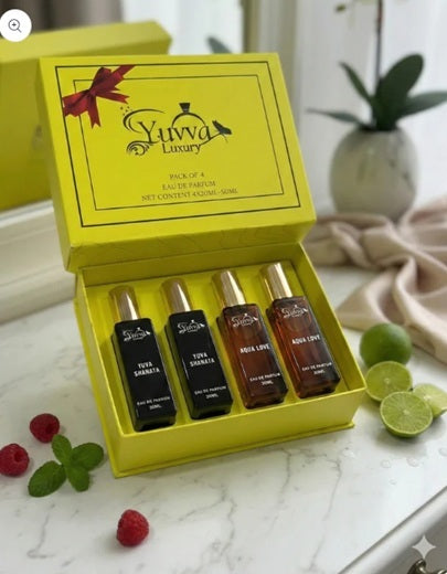 Ultimate 4-in-1 Women's Mini Perfume Combo Set (4 x 20ml)