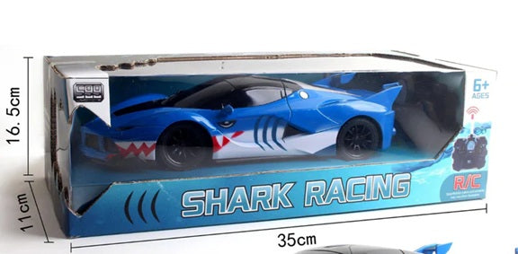 1: 16 Four way shark remote control car with lights