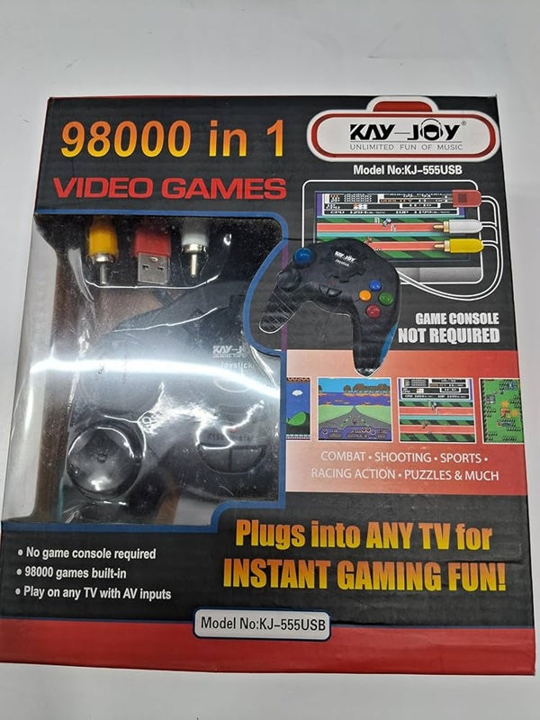 Video Games - 98000 Games in 1 Remote tv Game - just Plug in tv and Play