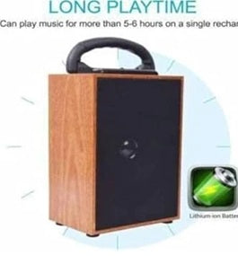 Wooden Wireless Bluetooth Speaker