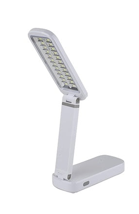 JL-1205 Rechargeable Desk LAMP 24SMD LED 4800mAh White