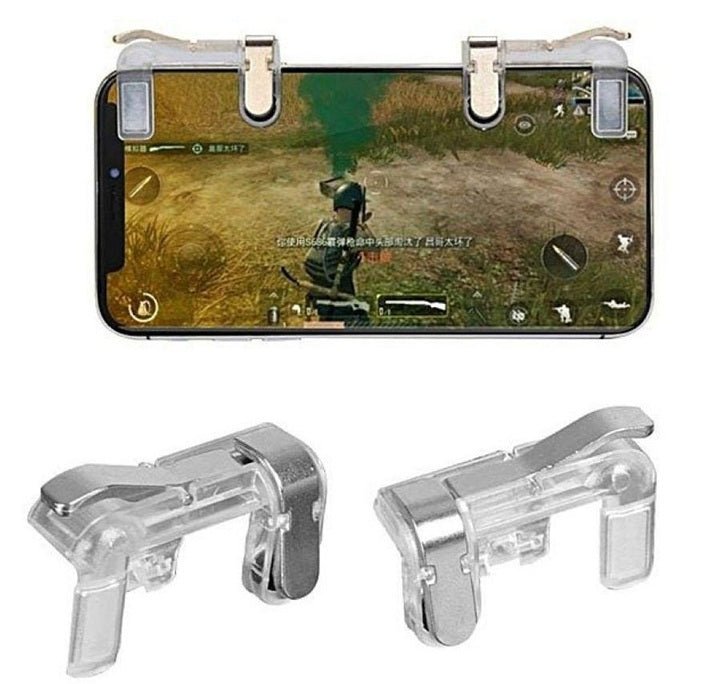 Gaming TRIGGERS For PUBG/COD/Call of duty/Free Fire/BGMI Phone Gaming Joystick for Mobile Trigger (Pack Of 2)