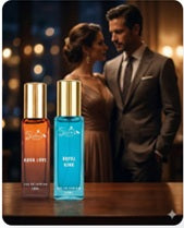 Yuvva Luxury Long Lasting 1 For MEN, 1 For WOMEN Perfume Gift Set of 2
