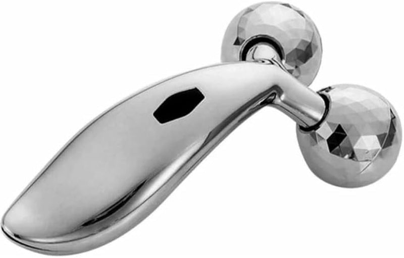3D Maxtop Manual Face Massager for Glowing Skin | Facial Roller & Body Massage Tool | Women's Self Care Beauty Device for Skin Tightening and Lift | 3D Massager Roller