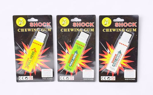 Plastic Harmless Electric Shocking Chewinggum Gag Joke Toy for Friends,Family | Best Fool Practical