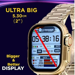 7 in 1 Ultra Smart Watch Straps BIG 2.01 Infinity Display