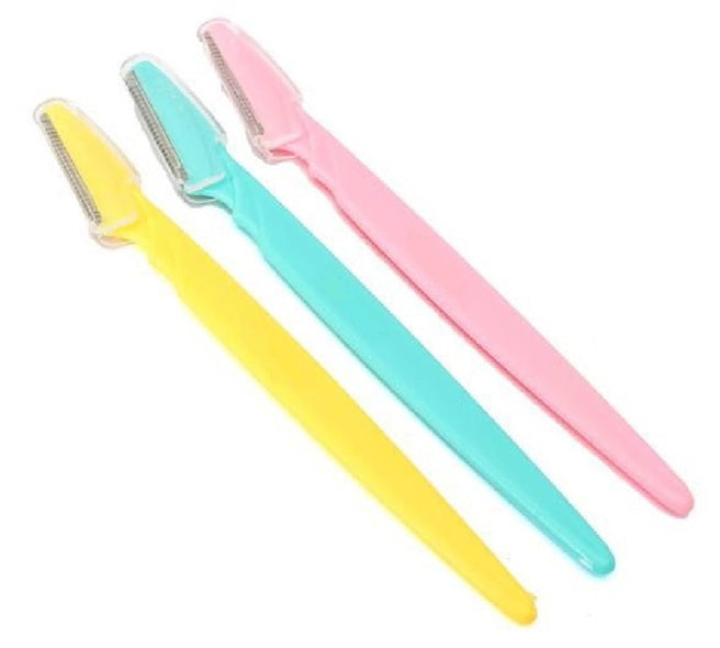 Pack of 3pcs, 4 packet Eyebrow Shapers Razors Shavers Shaving Grooming Trimmers