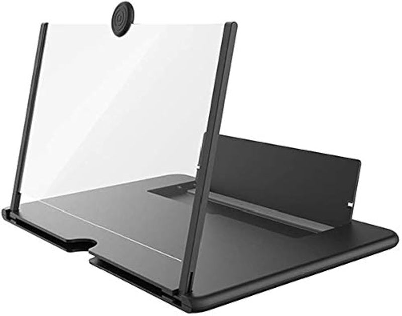 Mobile Screen Magnifier 8 inch 3D HD Screen Magnifier & Phone Holder – Screen Expander and Amplifier for All Smartphones with Eye Protection.(Multicolor).