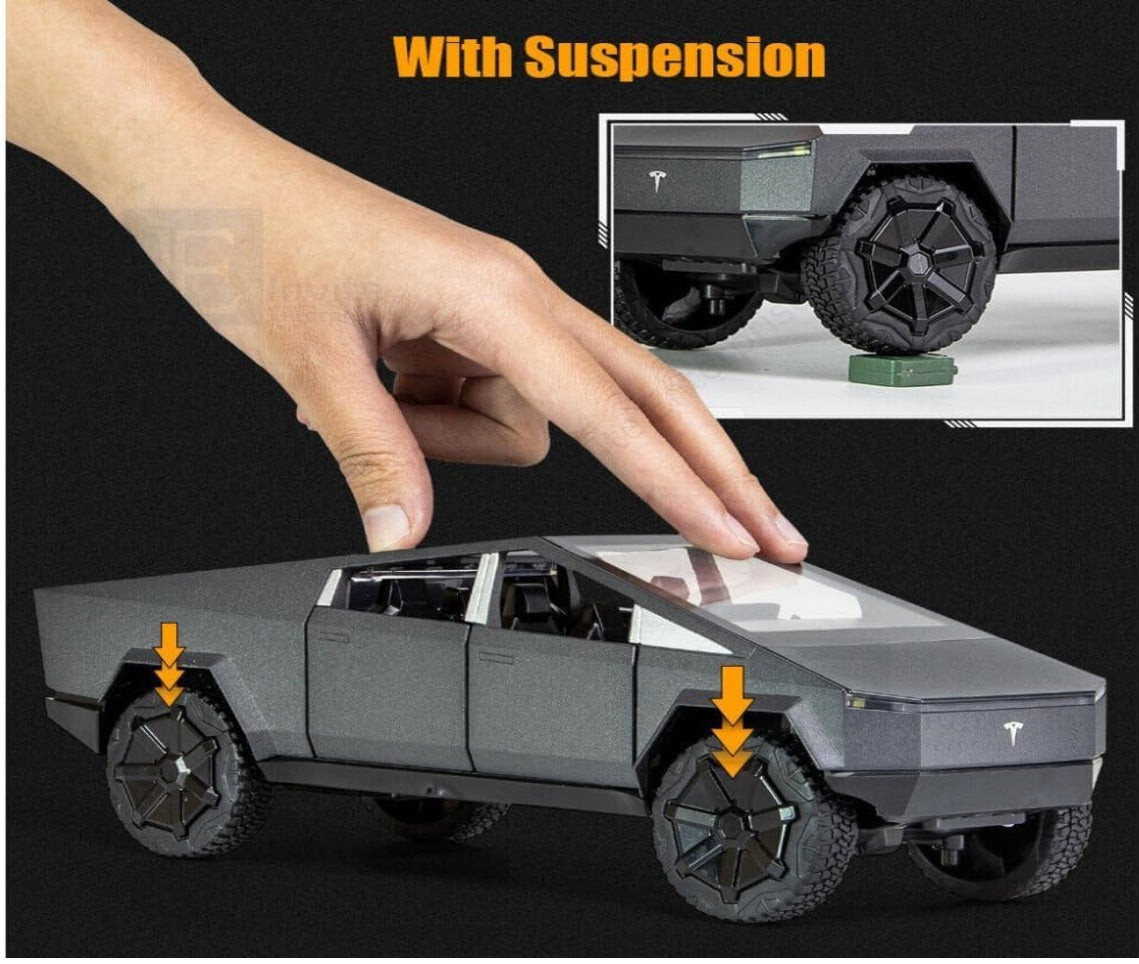 Cybertruck High Speed RC with 2.4GHz Long Battery Life Light Effects Runs On All-Terrain 1:14 Rc Car- Girls & Boys