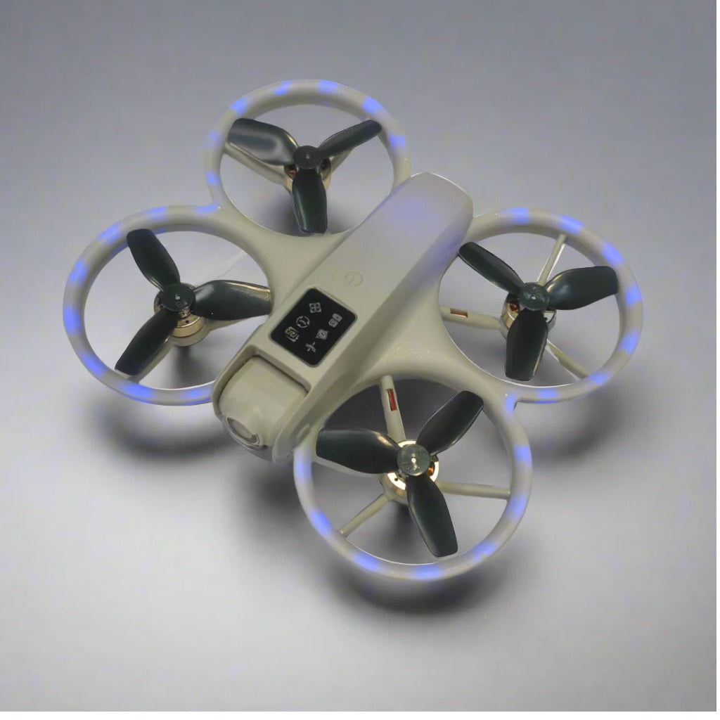 DJW P6 Max Drone – Smart RC Quadcopter with 4k Camera, LED Lights & Optical Flow