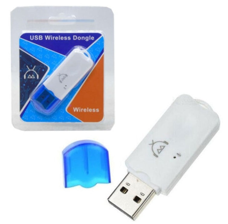 USB Bluetooth Audio Receiver Wireless Hands-Free Adapter Dongle Kit for Speaker for Car or Home
