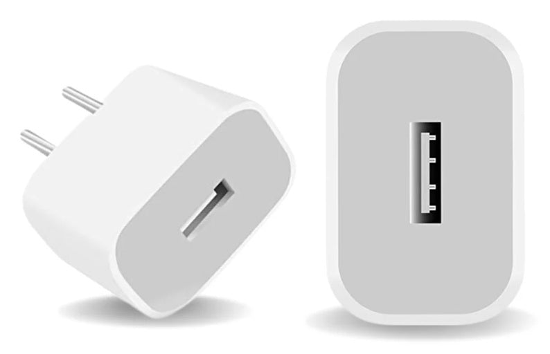 5w Fast Charger for iPhone X/XR/8/7/6s/SE/11/12 | 5 watt USB Adapter with Cable Compatible with Apple iPhone All Series