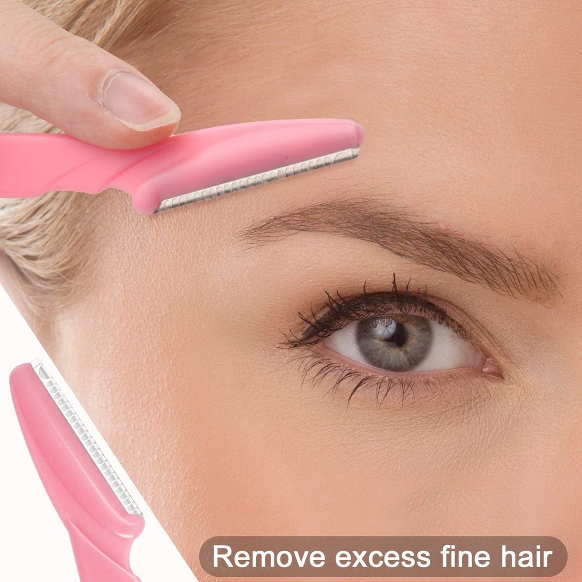 Pack of 3pcs, 4 packet Eyebrow Shapers Razors Shavers Shaving Grooming Trimmers