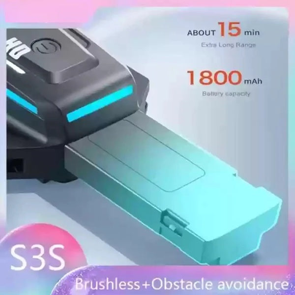 S3S RC Drone with HD Camera Foldable Quadcopter Professional Drone