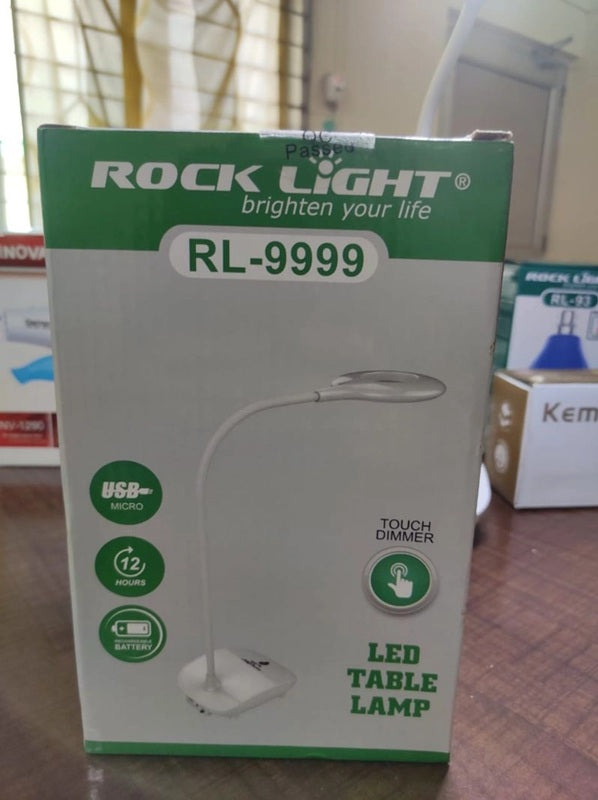 RL-9999 RECHARGEABLE LED TABLE LAMP Table Lamp (17 cm, White) Table Lamp  (34 cm, White)