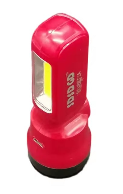 Rechargeable LED Torch - SD-8672A Mini Pocket Flashlight for Emergencies, Camping and More