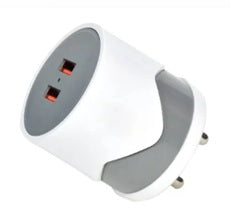 2 USB PORT FAST CHARGING ROUND CHARGER