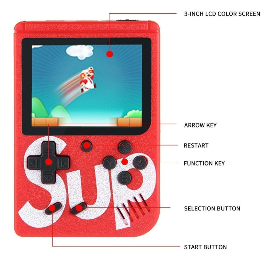 Classic Game Box Console 400 in 1 with Remote Control