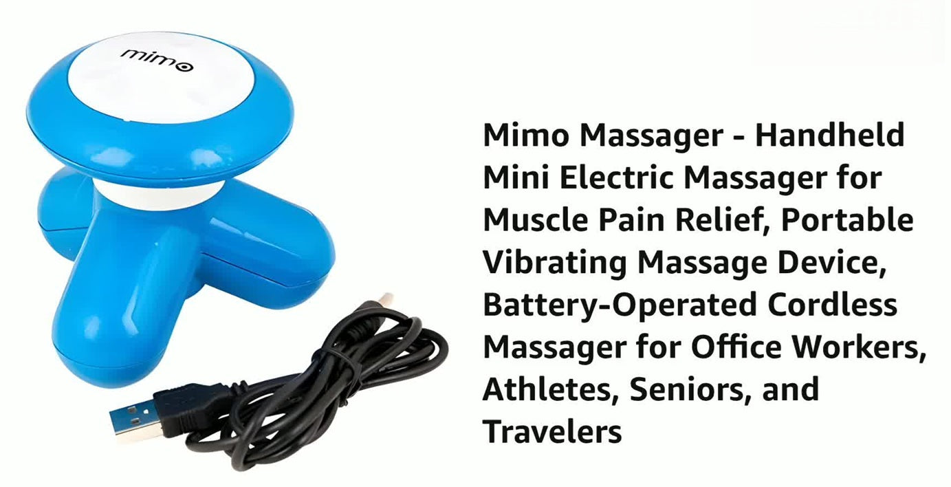 Mimo massager Massager Mini full boday massage Vibration Full Body Massager Massager  (Multicolor)