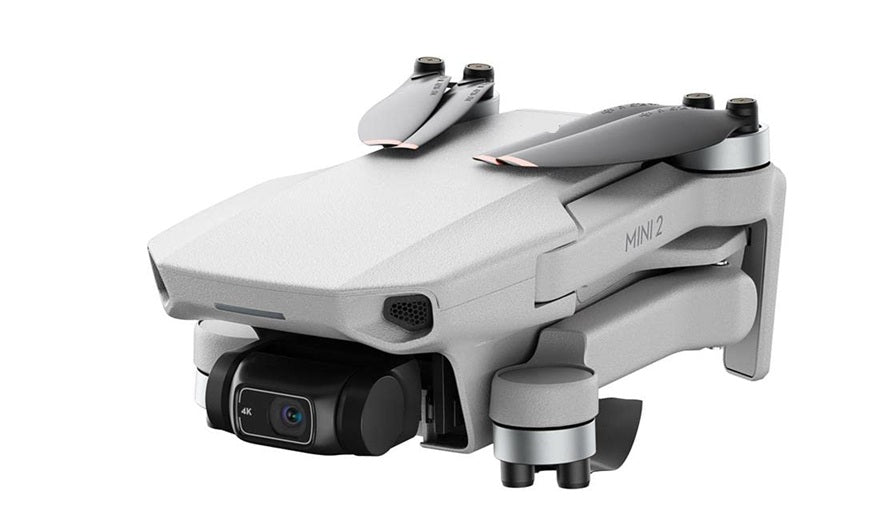 Mini 2 Fly More Combo Ultralight Foldable Drone, 3-Axis Gimbal With 4K Camera, 12Mp Photos, 31 Mins Flight Time, Ocusync 2.0 10Km HD Video Transmission, Gray