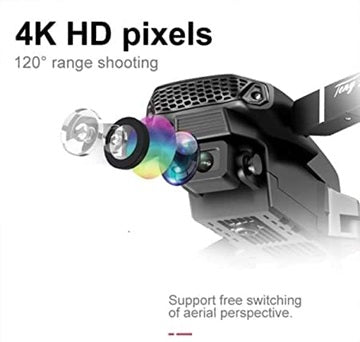 E88 Foldable Drone: Portable Aerial Photography Solution