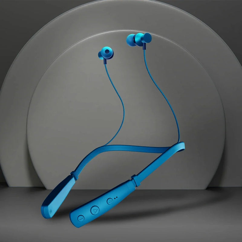iborn wireless neckband | 30 hours music playtime dynamic bass with vibration