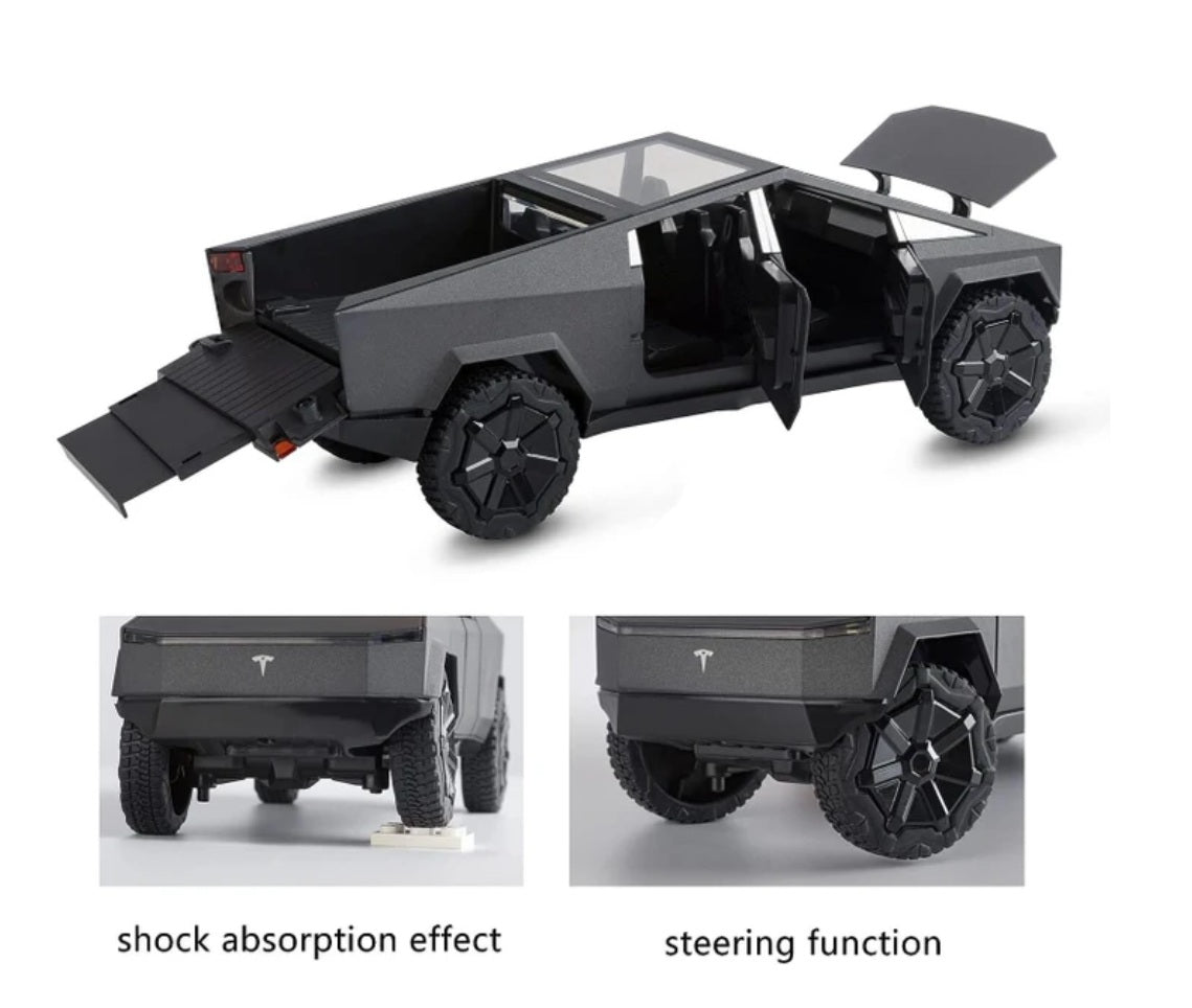 Cybertruck High Speed RC with 2.4GHz Long Battery Life Light Effects Runs On All-Terrain 1:14 Rc Car- Girls & Boys