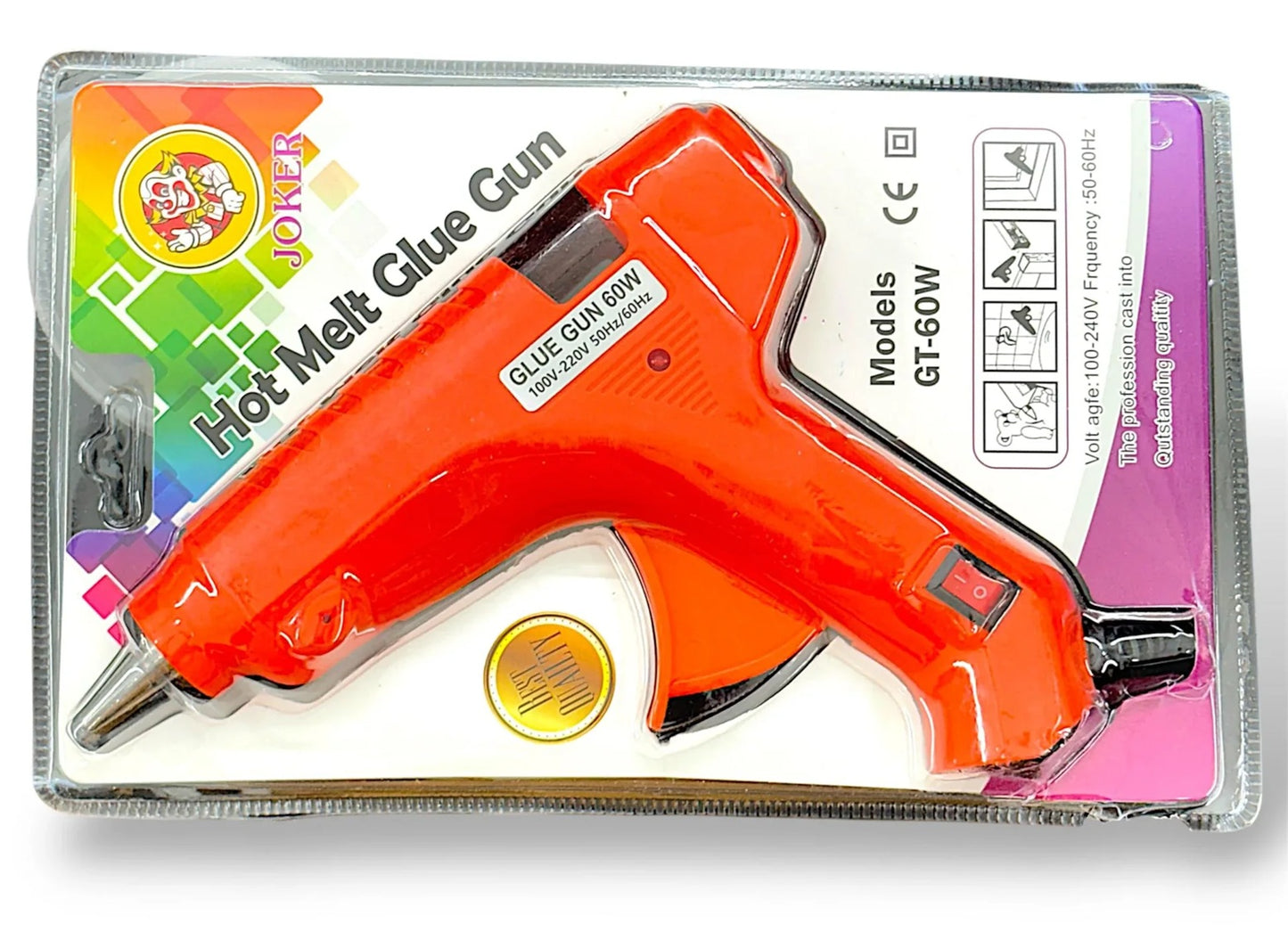 Glue Gun With Glue Sticks 40W Hot Melt With Anti Drip For Arts And Crafts,Diy Projects|Leak Proof Glue Gun