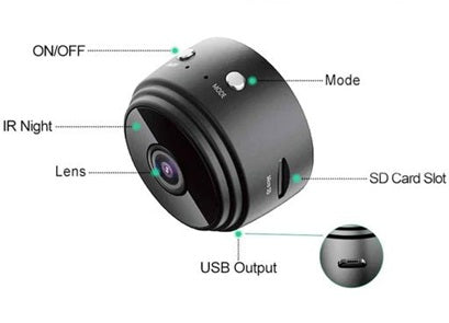 Mini Magnet WIFI Hidden Wireless 1080p Security Camera