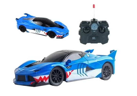 1: 16 Four way shark remote control car with lights