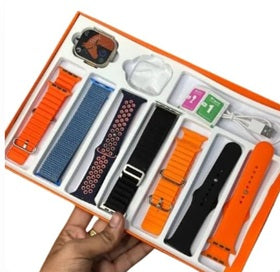 7 in 1 Ultra Smart Watch Straps BIG 2.01 Infinity Display