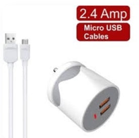 2 USB PORT FAST CHARGING ROUND CHARGER