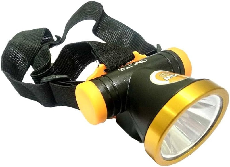 1587 40 Watt LED Rechargeable Dual Mode Head Torch