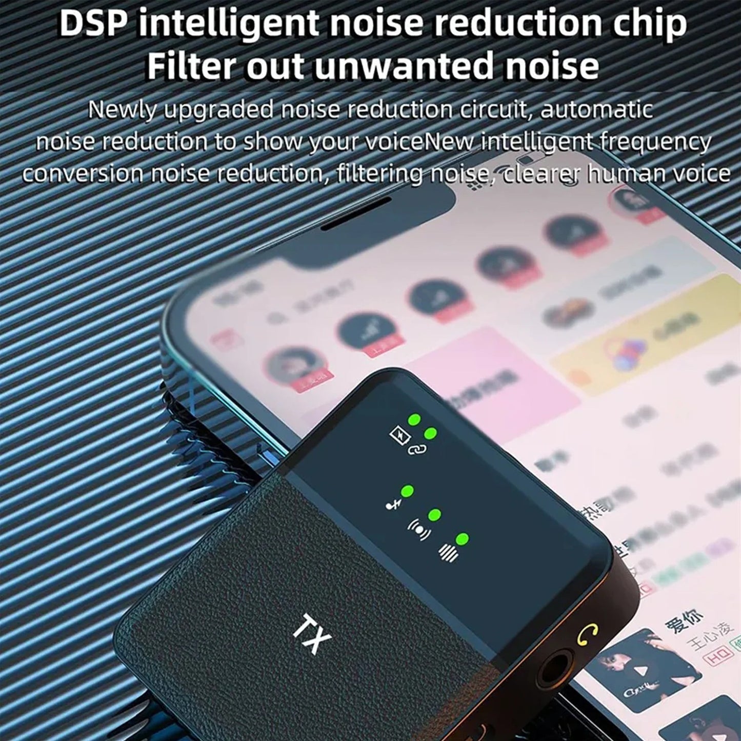 SX9 Wireless Microphone for PC, Android & iOS | Dual Collar Mics with 1 Receiver | 360° Noise Cancellation | Plug & Play Mic for YouTube, Vlogs, Live Streaming & Video Recording
